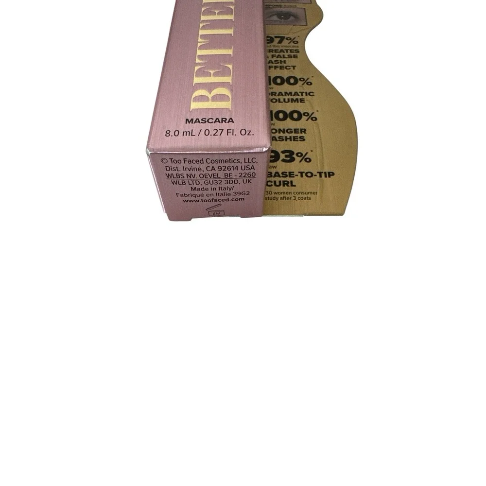 Too Faced Better Than‎ Sex Mascara In Black 0.27oz New